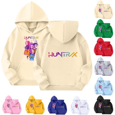 Women's Hooded Gradient Printed Long Sleeved Sweatshirt Loose Women's Sweatshirt  Sweatshirt