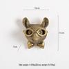 Antique Bronze Animal Pendant Wall Hanging for Home Decor