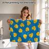Rubber Duck Print Bath Towel, Soft Absorbent Kids Shower Towel