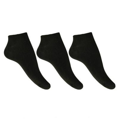 Simply Essentials Womens/Ladies Bamboo Trainer Socks (Pack Of 3)