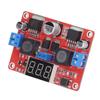 Módulo Buck Boost Conversor de Tensão DC para DC Automático Fonte de Alimentação Ajustável com Voltímetro