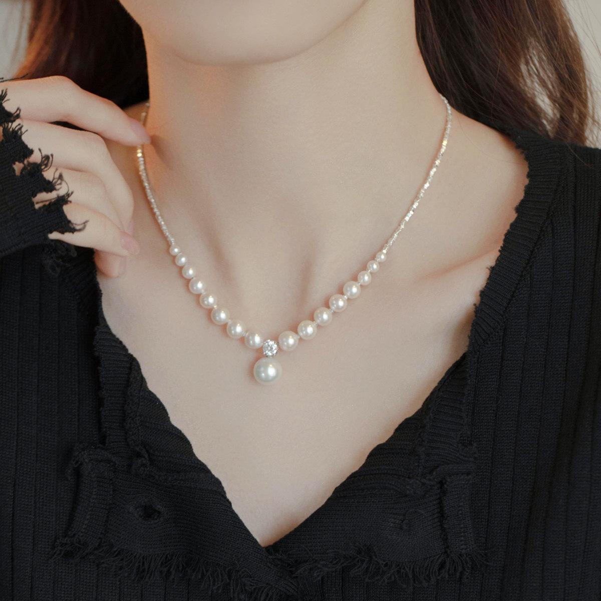 Light Luxury Versatile Round Necklace XL86