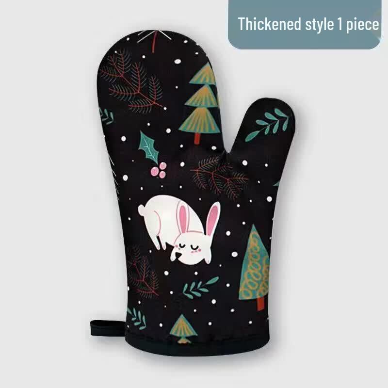 Heat Resistant Kitchen Oven Gloves