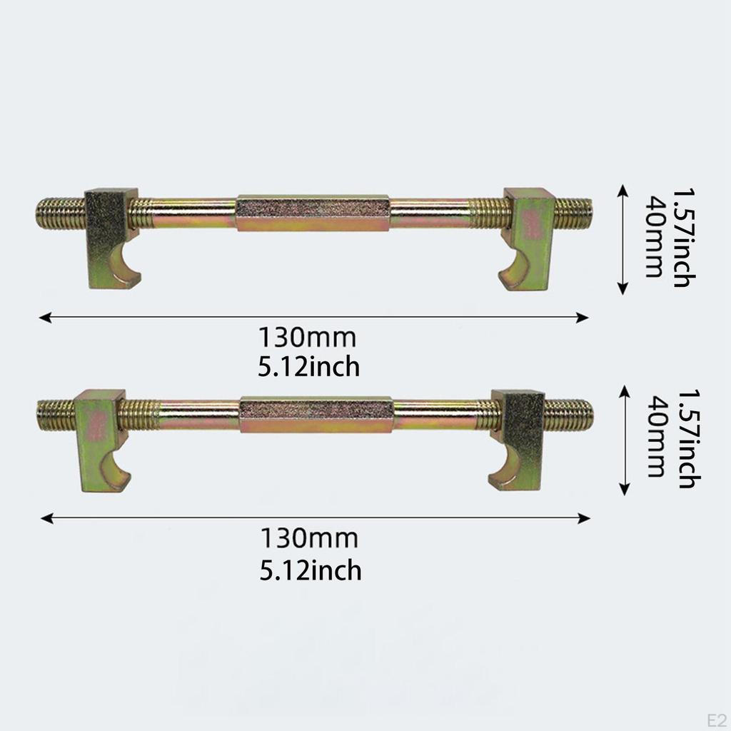 2 Stück Federspanner Kfz-Aufhängung Ausbauwerkzeug Manuelle Demontage