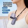 High-Speed Foldable  Handheld Fan Portable Small Electric Fan Pocket Turbo Fan  Camping