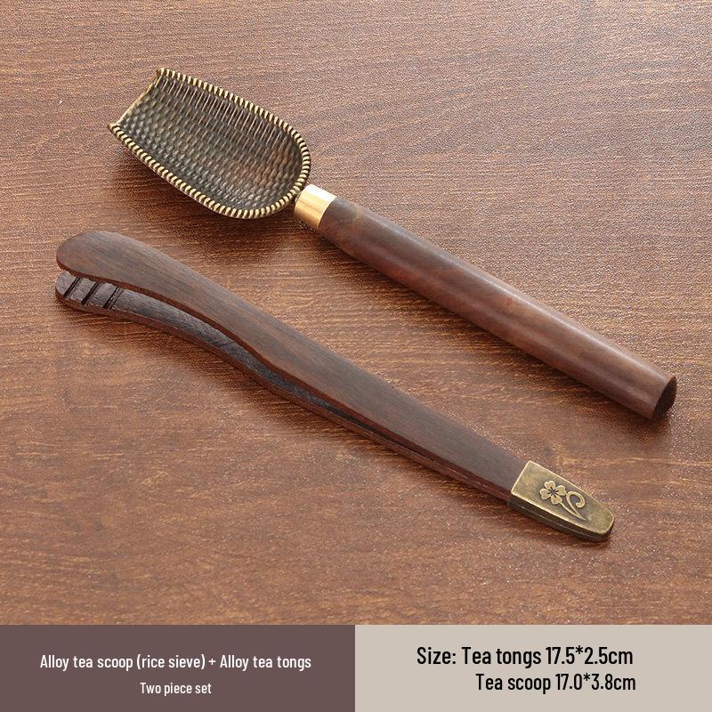 Youluo Ebony Wood Gongfu Tea Tool Set