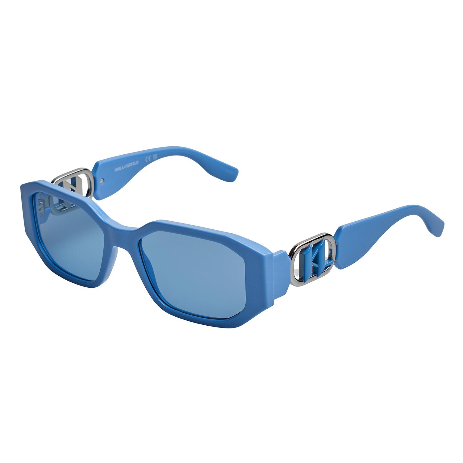Lunettes de soleil rectangulaires pour femme KL6085S TU bleu