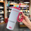 Large Capacity 316 Stainless Steel Insulated Cup with Straw and Portable Handle