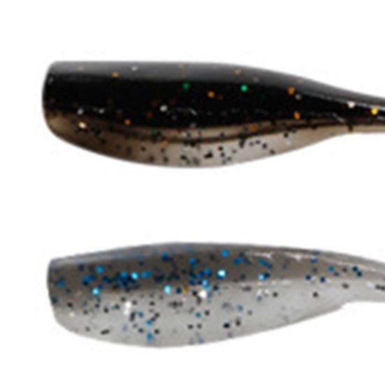 50 Stück/Box Kunststoff Angelköder Lebendig Verschleißfest Nadel Schwanz Weichköder zum Angeln