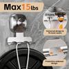 Removable Suction Cup Razor Holder Wall Mounted Shaver Storage Rack  Washroom Wall