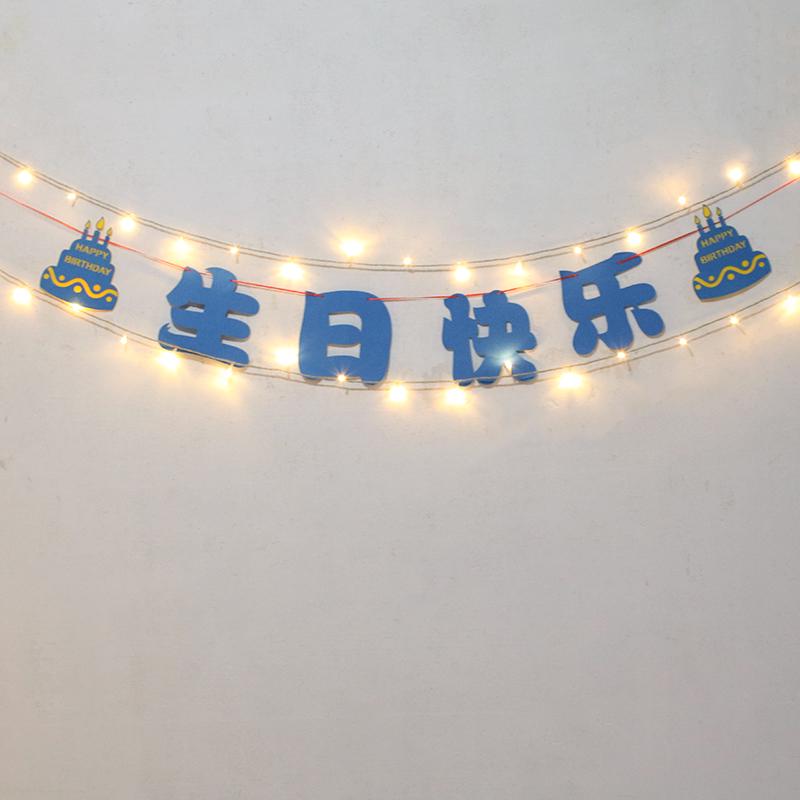 Children's Birthday Banner & Decorations for 1st to 10th Birthday Parties