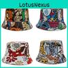 Stylish Floral Print Fisherman Hat For Women And Men Perfect For Sun Protection And Outdoor Activities