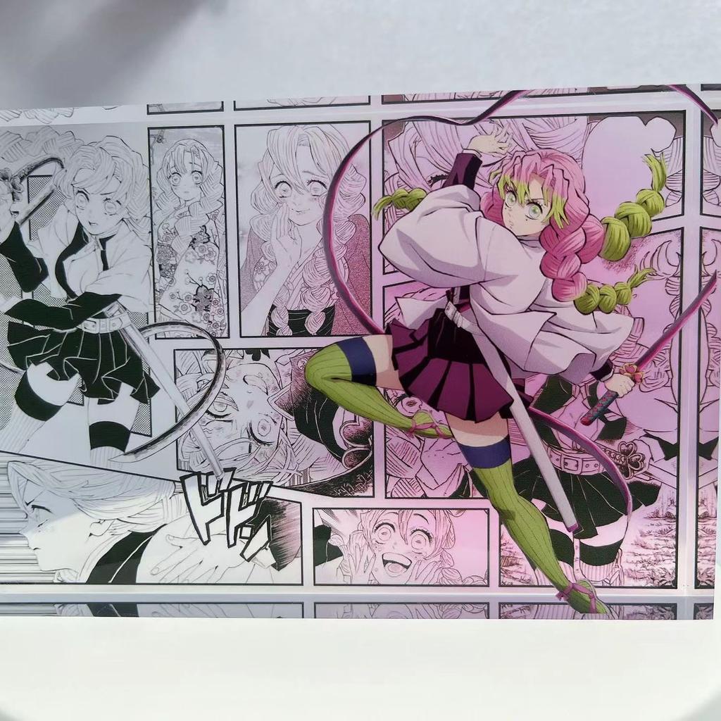 Neuer Demon Slayer Kreativer Hochwertiger Bar Chi Tokitou Muichirou Acryl-Ziegel Computer Desktop Ornamente Anime Peripherie Geschenke