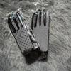 1 Pair Women Thin Short Tulle Gloves Stretchy Lace Spots Sheers Flexible Accessories Full Finger Short Gloves