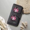 Cute Cow Print Wallet for Women Casual Fashion Purse Card Holder Bag
