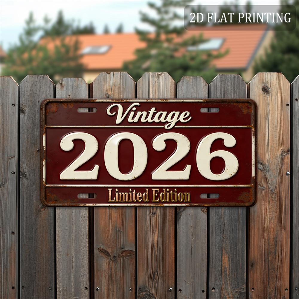 D Flat D Flat D Flat A pc D Aluminum Metal Wall Decoration Sign Measuring X cm Featuring a Vintage 15x30cm(5.9x7.8inch)