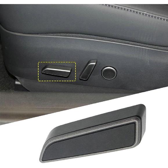 Seat Adjustment Button Black Trims For Tesla Model 3/Y    Front Passenger Side Seats Cushion Forward Button Switch Cover Replacement 1098842-01-D
