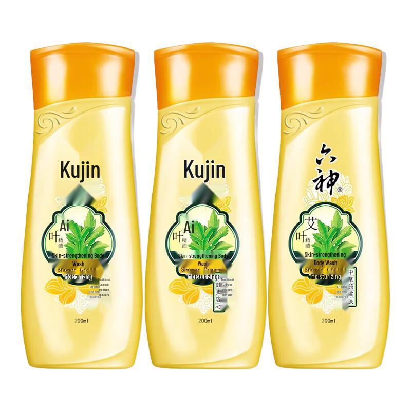 Liushen Mugwort Healthy Skin Moisturizing Shower Gel