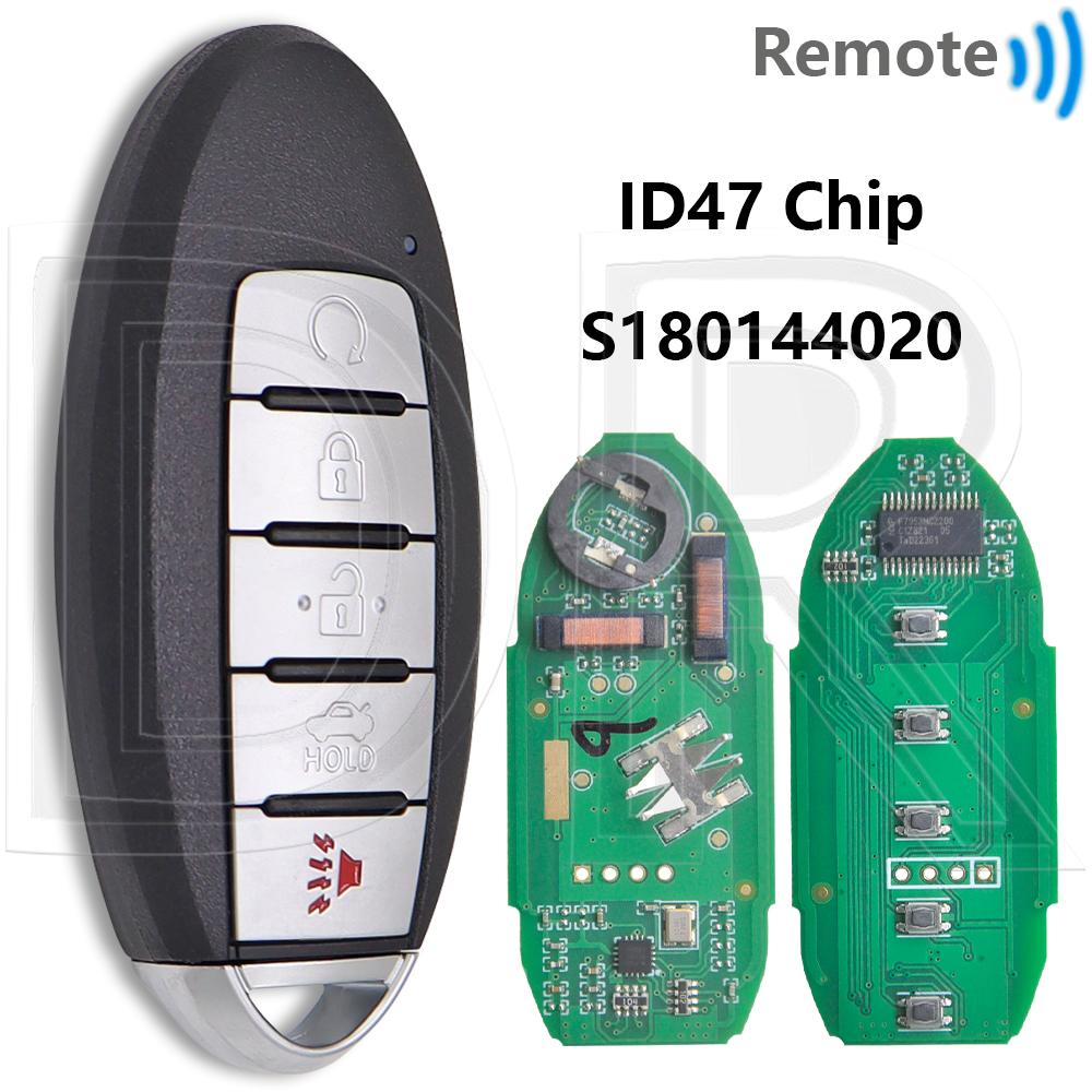 Great ID47/4A Chip 433MHz KR5S180144014 S180144018/020/310/324 Proximity Car Remote Key For Nissan Maxima Altima 2013-2019