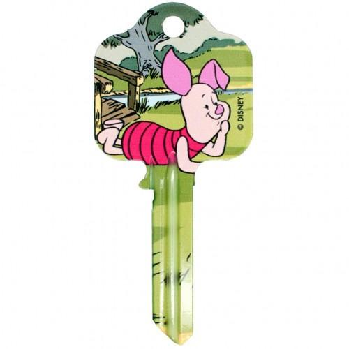 Winnie The Pooh Piglet Door Key One Size noir
