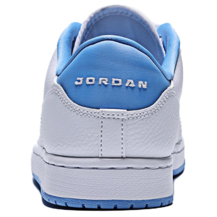 Jordan Court Connect Comfortable Versatile Low-Top Sneakers Men Sneakers White Blue IQ5698-103