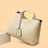 This Elegant and Sophisticated Handbag Is A Soft Leather Single-shoulder Crossbody Bag