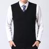 Herren Casual Strickweste Warm Bequem Herbst Winter Oberbekleidung Gestrickter Pullover