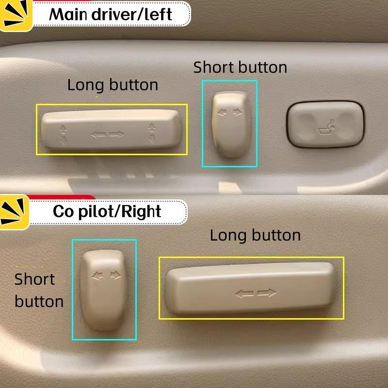 For Honda Accord Odyssey SPIRIOR JADE CRV Civic Electric Seat Adjustment Switch Button Cover