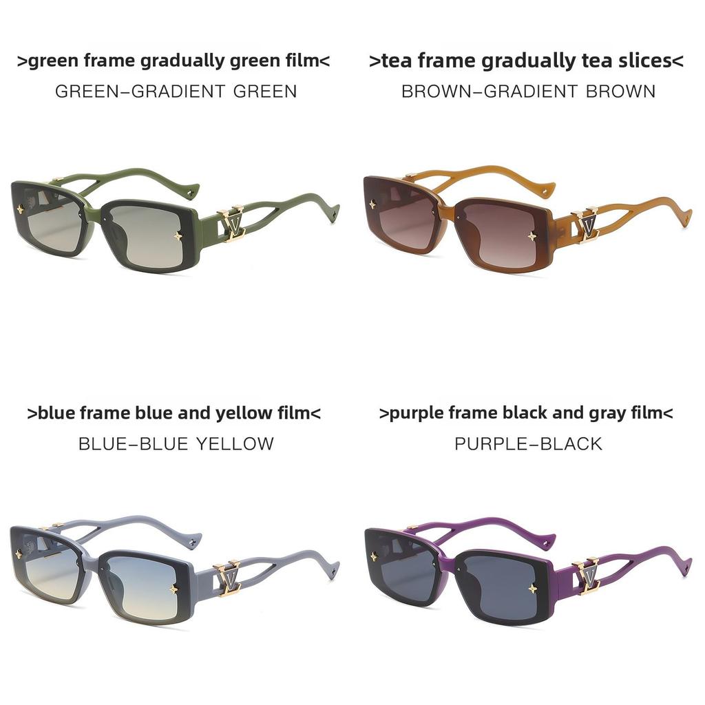 Autumn Womens Square Sunglasses With Uv400 Protection For Outdoor Fashion And Travel