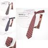 Traditional Polyester Kids Tie With Striped Pattern For School Uniforms