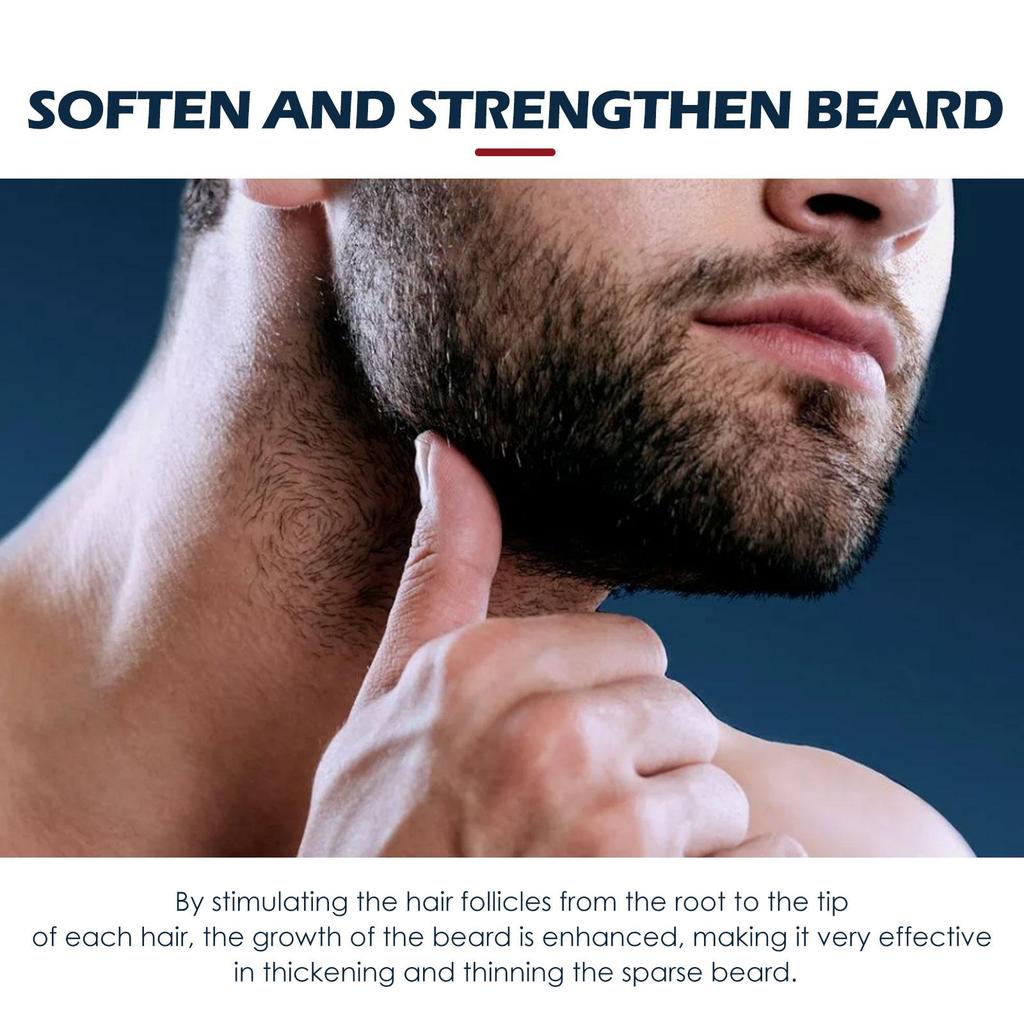 Beard Care Oil Strengthening Moisturizing Softening Nourishing Shiny Nourishing Thickening Oil for Men's Grooming & Beard Care