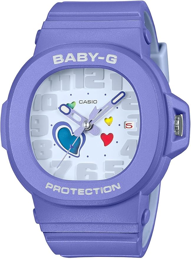 CASIO Baby-G BGA-10-7AJF White Women's Watch Playful Hearts Analog Digital