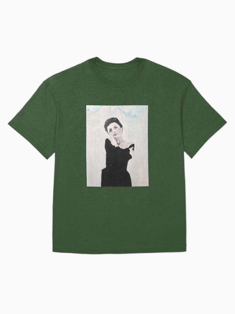 Édith Piaf Edith Piaf Portrait Painting Oversized T-Shirt