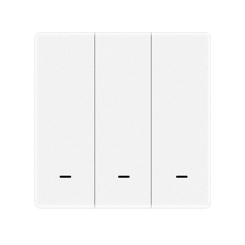 AUBESS Tuya ZigBee 1-3Gang Smart Scene Switch Push Button,Battery Powered,Smart Life Wireless For Google Home Alexa