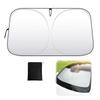 Car Insulation Photocatalytic Nano Heat Insulation UV Interior Double Nano Heat Shielding UV Memory Easy Storage Bag For Small Cars Sunshade, Sheet,