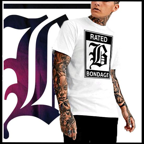 BDSM T-Shirt Bondage Masochist DOM of pleasure Sadomasochist Femdom cotton tee 2XL