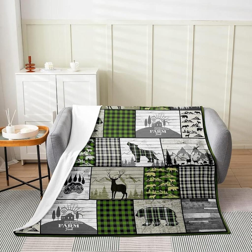 Death Moth Flannel Fleece Throw Boho Gothic Skeleton Plush Blanket for Bed Sofa AllSeason Horror Dark Decor X Inches