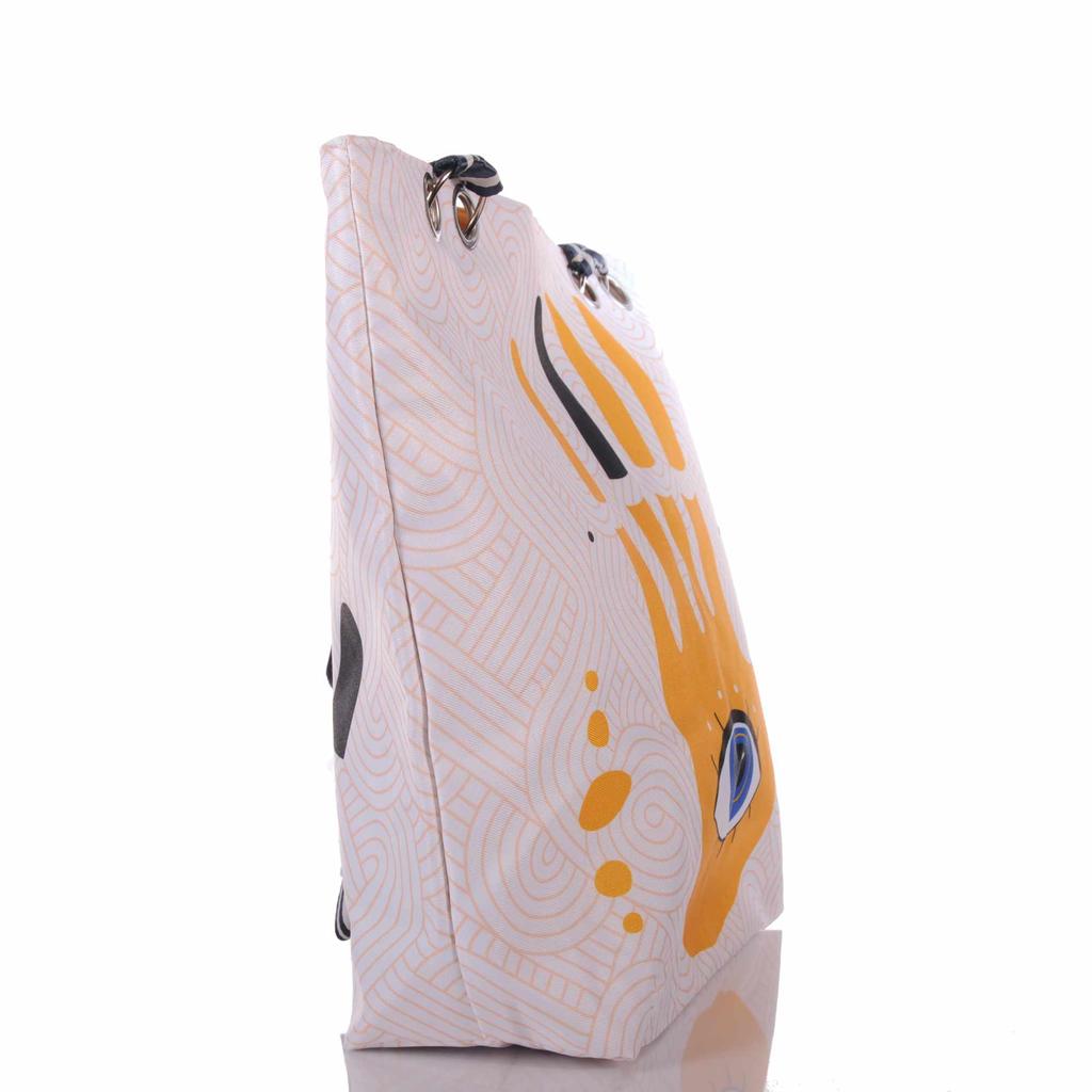 Strandtasche Hamsa Hand Nazar Auge Boho