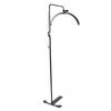 LED Half Moon Floor Light Remote Aluminum Adjustable Standing Lash Lamp for Lash Extensions