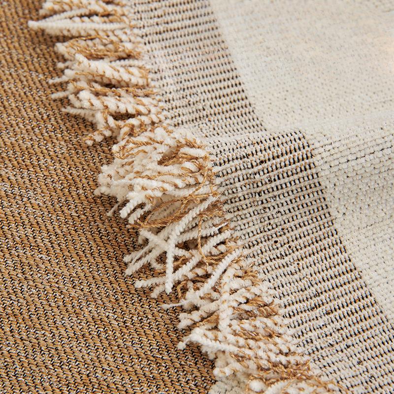 Husă de canapea în stil INS Pânză Four Seasons Pernă de canapea universală anti-alunecare Prosop pentru spătar, simplu, modern, all-inclusive, pătură prosop de canapea