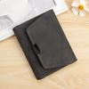Women's Short Small Wallet, Retro Matte Leather Change Bag, Card Bag, Thin Wallet.