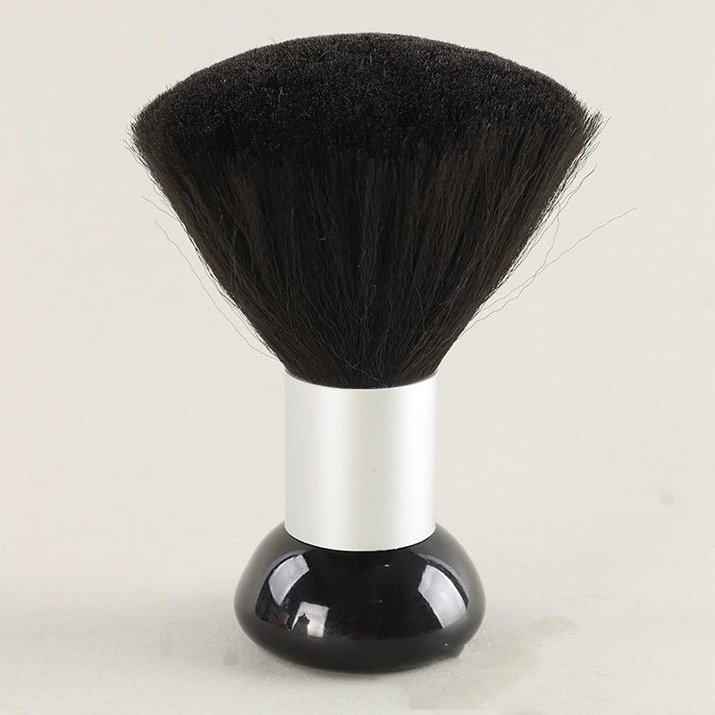 BL Top Quality Soft Black Cleaning Hair Brush Stylist Barber Hair Hairbrush Face Shaving Hair Removal Nail Neck Duster Brush