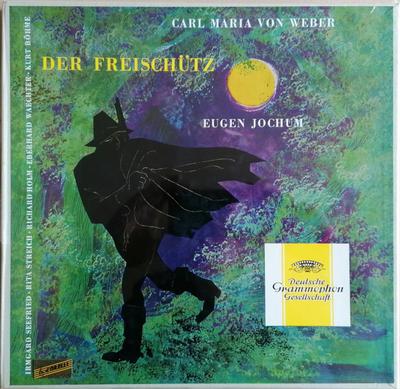 LP Record CARL MARIA VON WEBER, EUGEN JOCHUM, - Der Freischütz 2707009 Deutsche Grammo Non Japan Classical Used