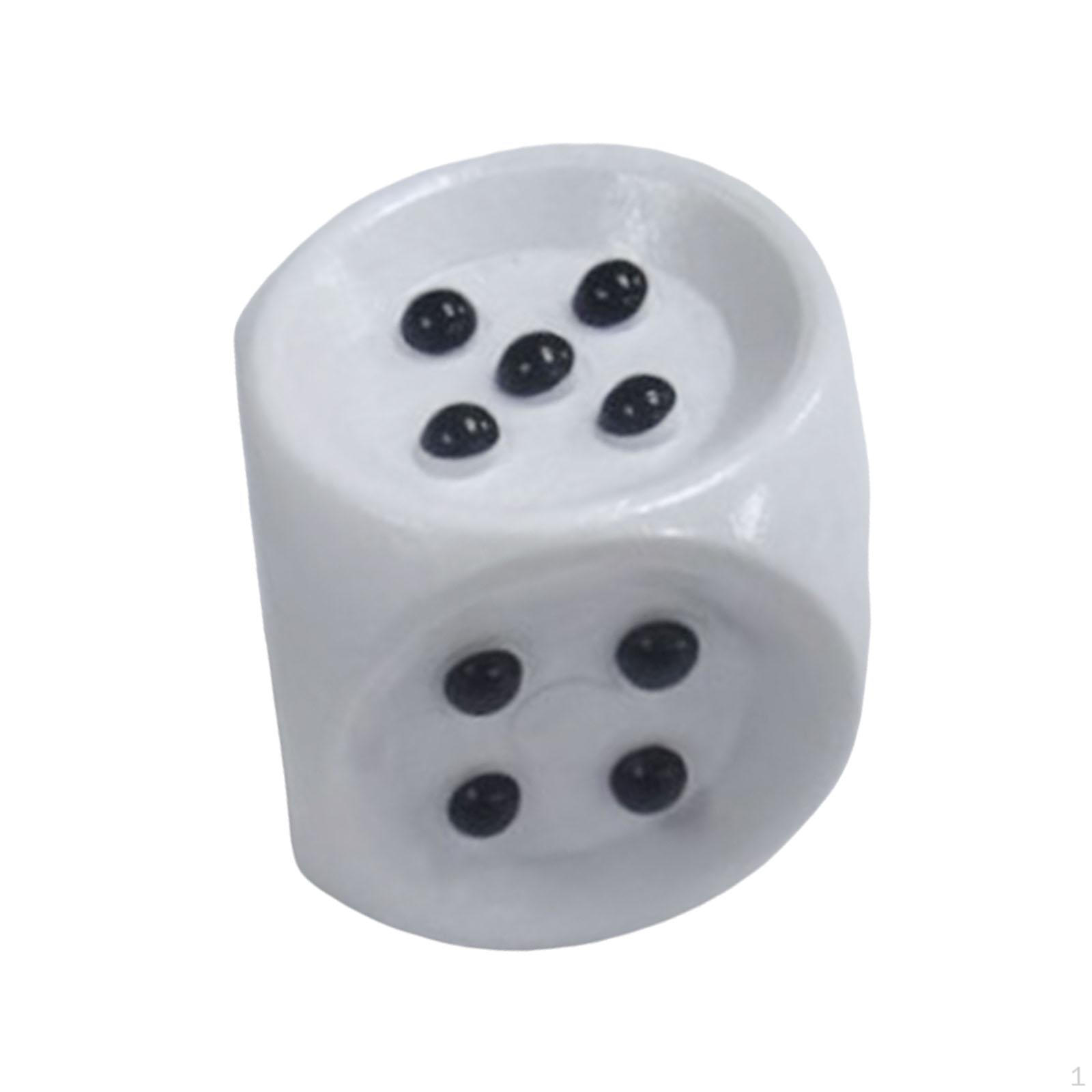 

Dice Table Board Game Entertainment, Multipurpose Braille with Raised Pips for Visually or