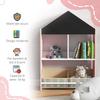 Children's Toy Storage Unit with Removable Shelves and Drawers. Pink