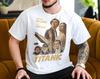 Vintage Titanic V1 Natural T Shirt and Kids Shirt Movie Poster Retro Vintage Cotton Men's Women's Gift Present