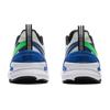 Li Ning Kids PU Versatile Comfortable Non-Slip Wear-Resistant Low-Top Running Shoes Men Running Shoes White Blue Green YKFV040-5