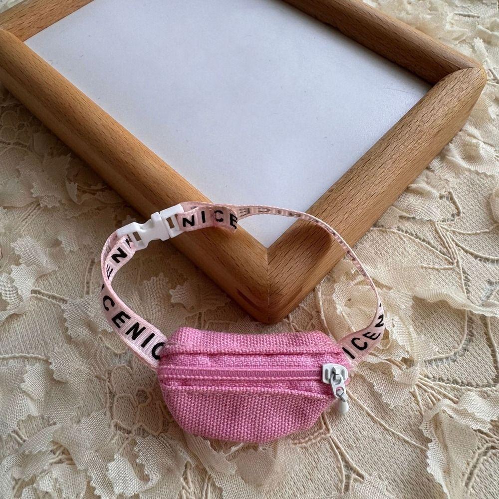 Candy Color Zipper Bag Handmade Plush Doll Toolkit  for 10cm Cotton Dolls/for 13cm Animal Doll
