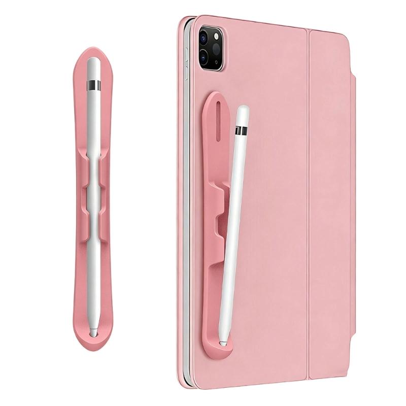 Silicone Pencil Holder Slot With Strong Adhesive Base Perfect For Pencil 1st And 2nd Gen Lightweight And Portable