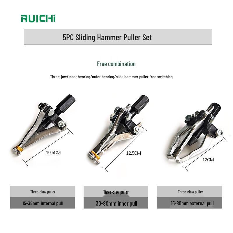 OLOMM Automotive Bearing Puller Slide Hammer Tool Kit
